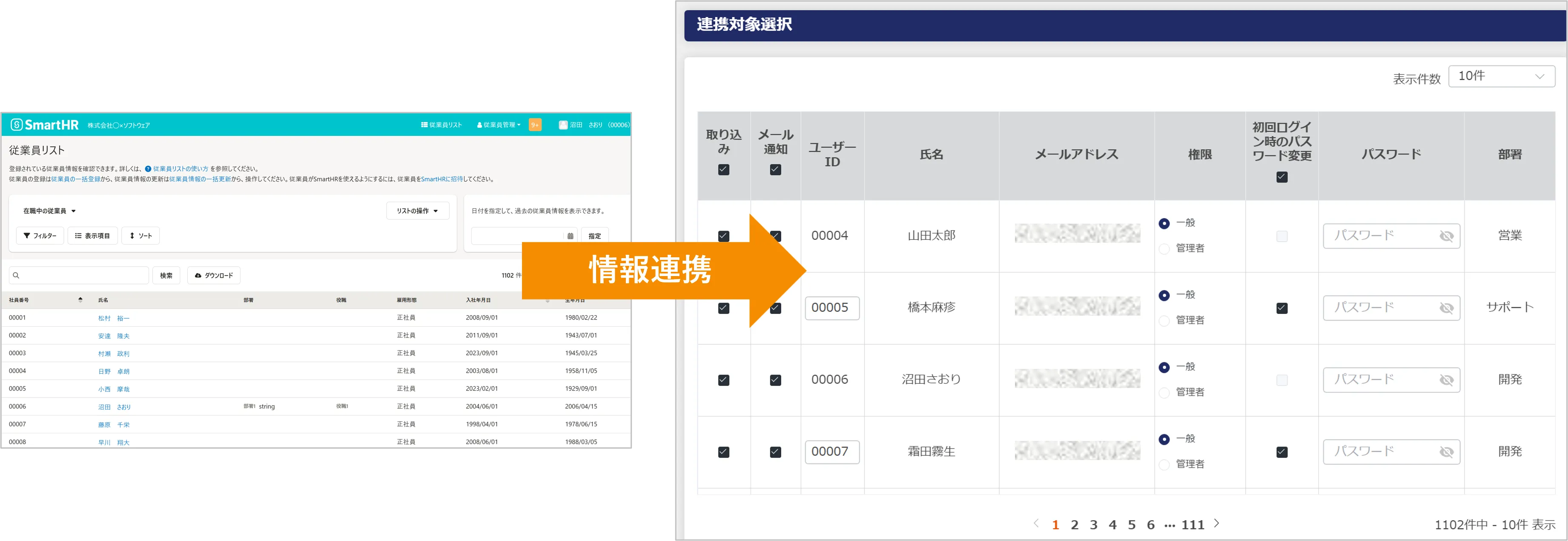 スケジュール連携