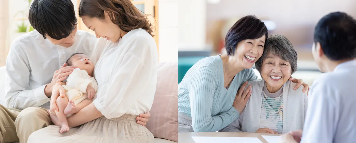 家族3親等イメージ画像